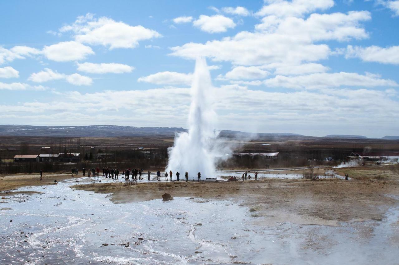 Hilltop Cabin Hekla - Golden Circle - Geysir - Mountain View Reykholt  Bagian luar foto